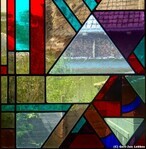 Glas-in-lood afkomstig uit de kerk
<br/>
Gert-Jan Lobbes, 2020